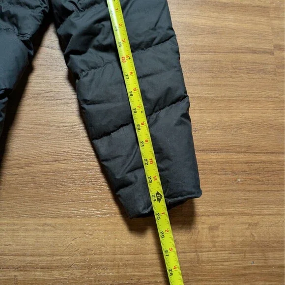LL Bean Mountain Classic Down Parka Hooded Jacket Women M Downtek Pertex Puffer
